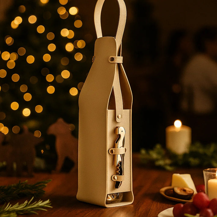 Kensington Leather Wine Caddy