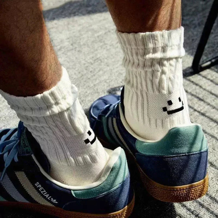SmileyCore 4-Pack Crew Socks