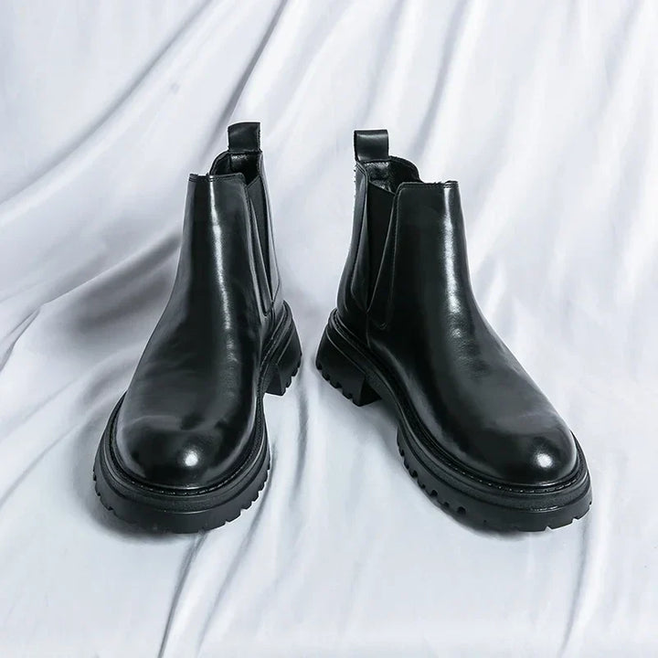 Ben Charles Genuine Leather Chelsea Boots