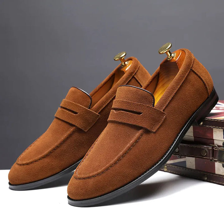 Miles Genuine Suede Loafers