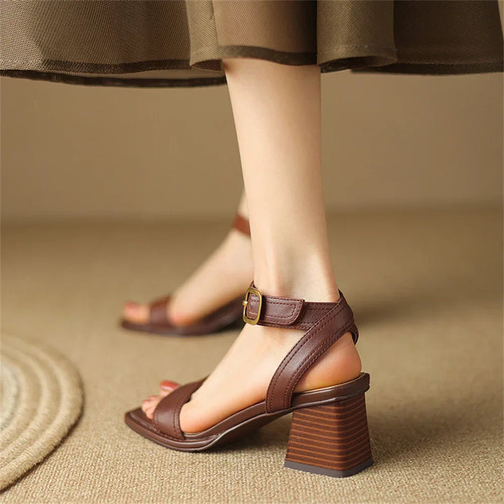 Saville Genuine Leather Heels