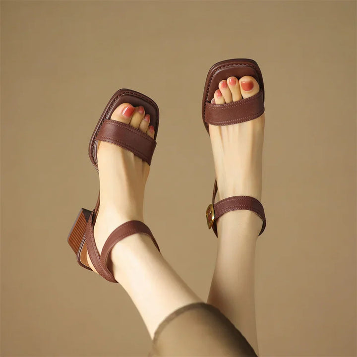 Saville Genuine Leather Heels