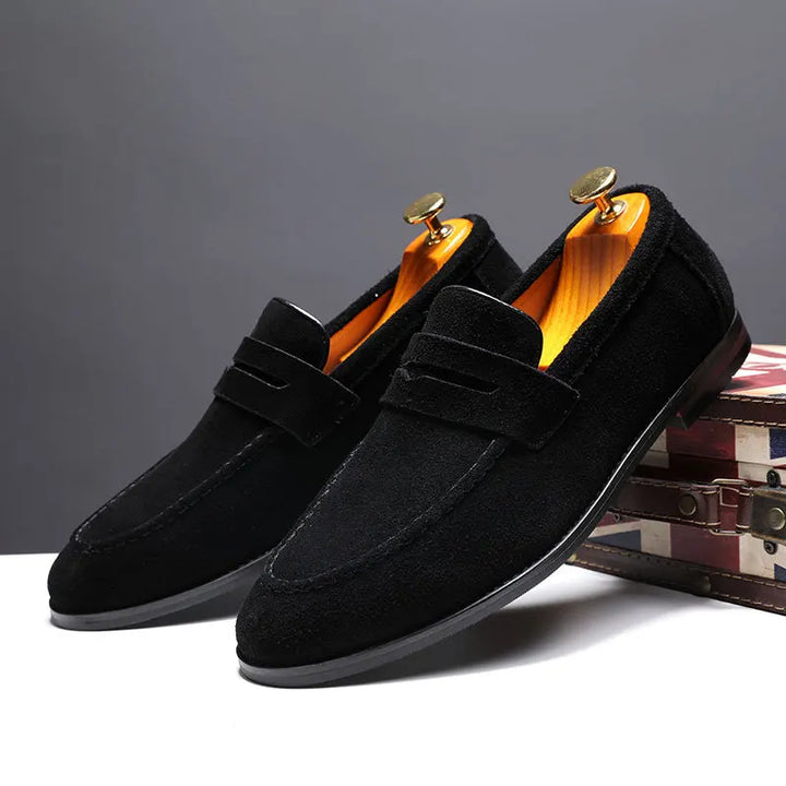 Miles Genuine Suede Loafers