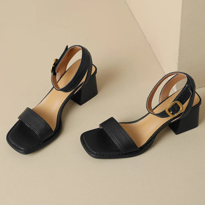 Saville Genuine Leather Heels