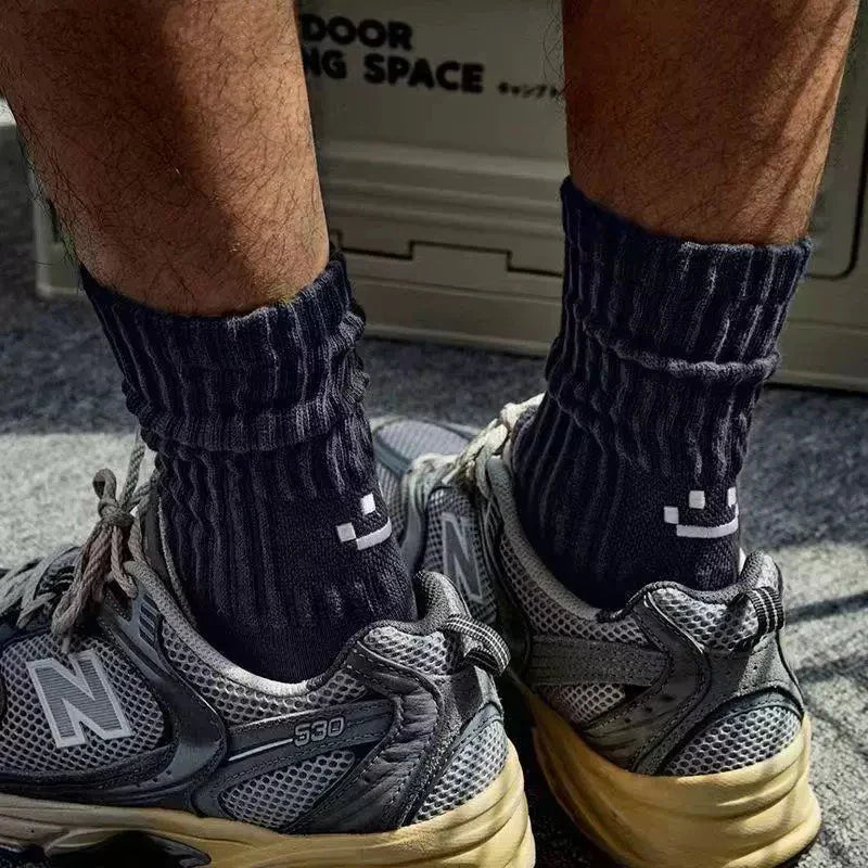 SmileyCore 4-Pack Crew Socks