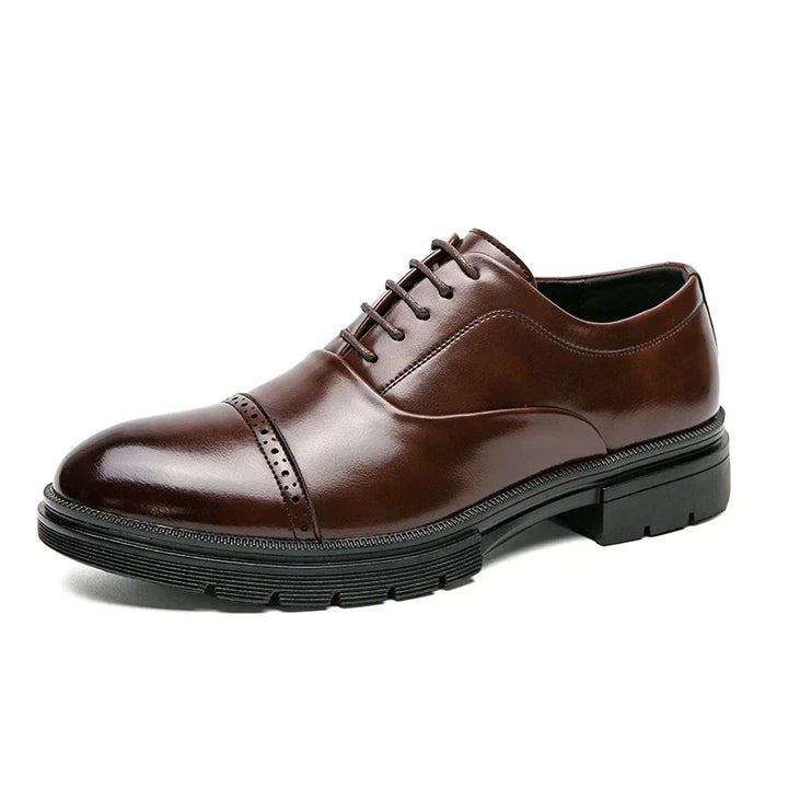 Leonardo Genuine Leather Oxford Shoes