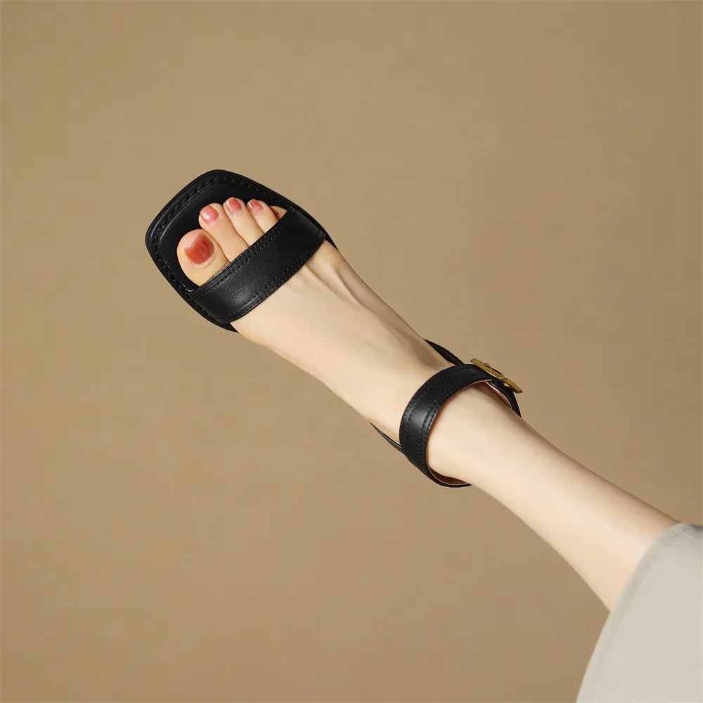 Saville Genuine Leather Heels