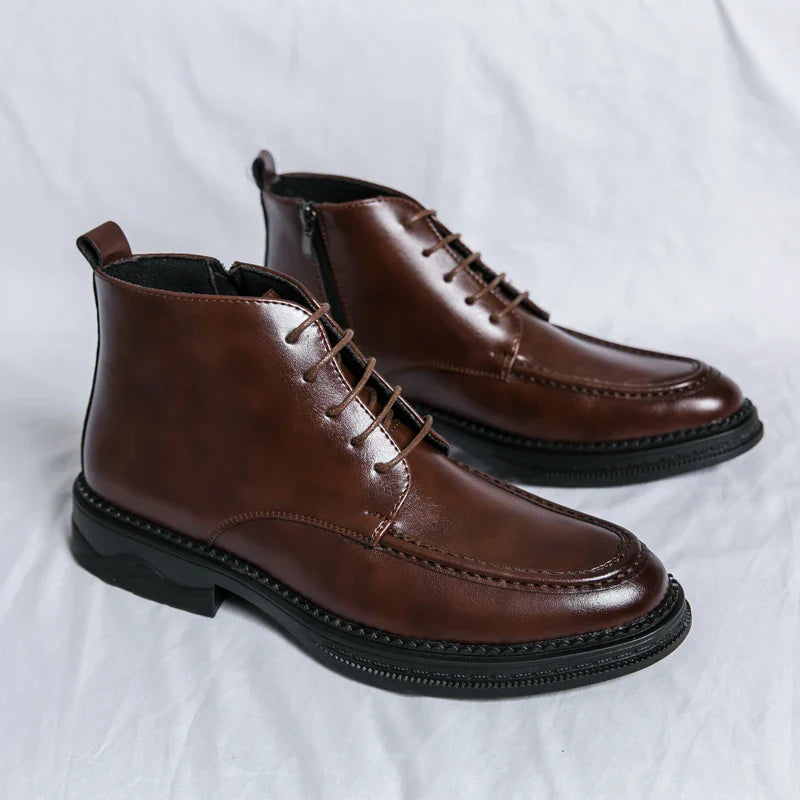 Matteo Genuine Leather Boots