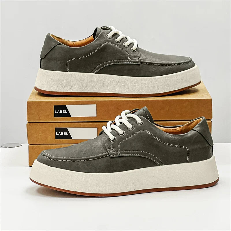 Ben Charles Genuine Leather Sneakers