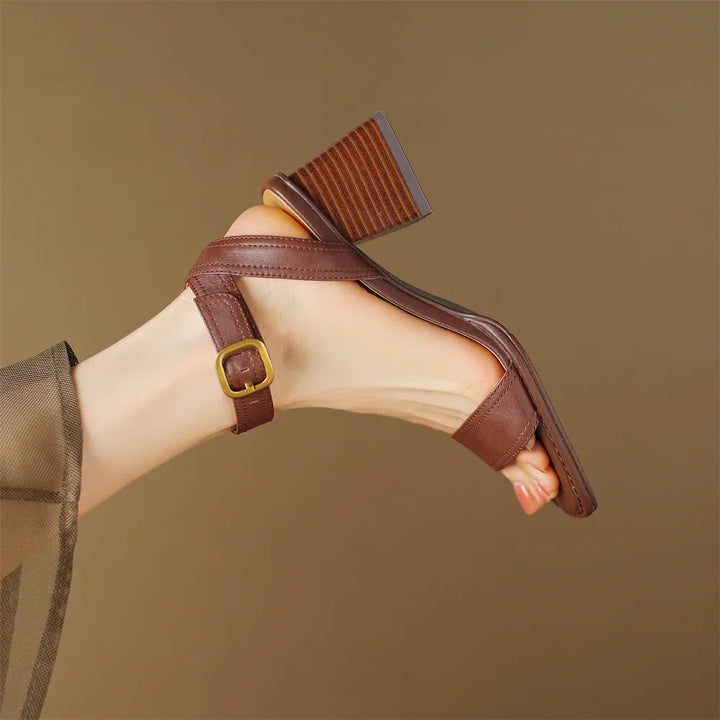 Saville Genuine Leather Heels