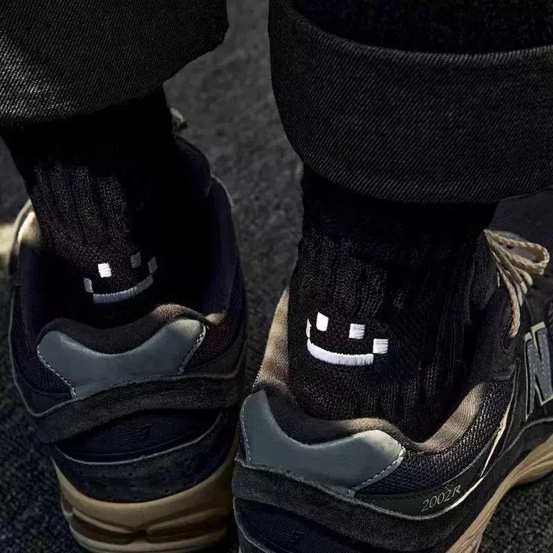 SmileyCore 4-Pack Crew Socks