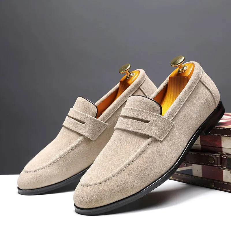 Miles Genuine Suede Loafers