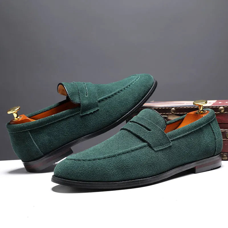 Miles Genuine Suede Loafers