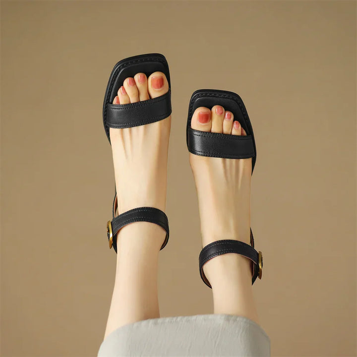 Saville Genuine Leather Heels