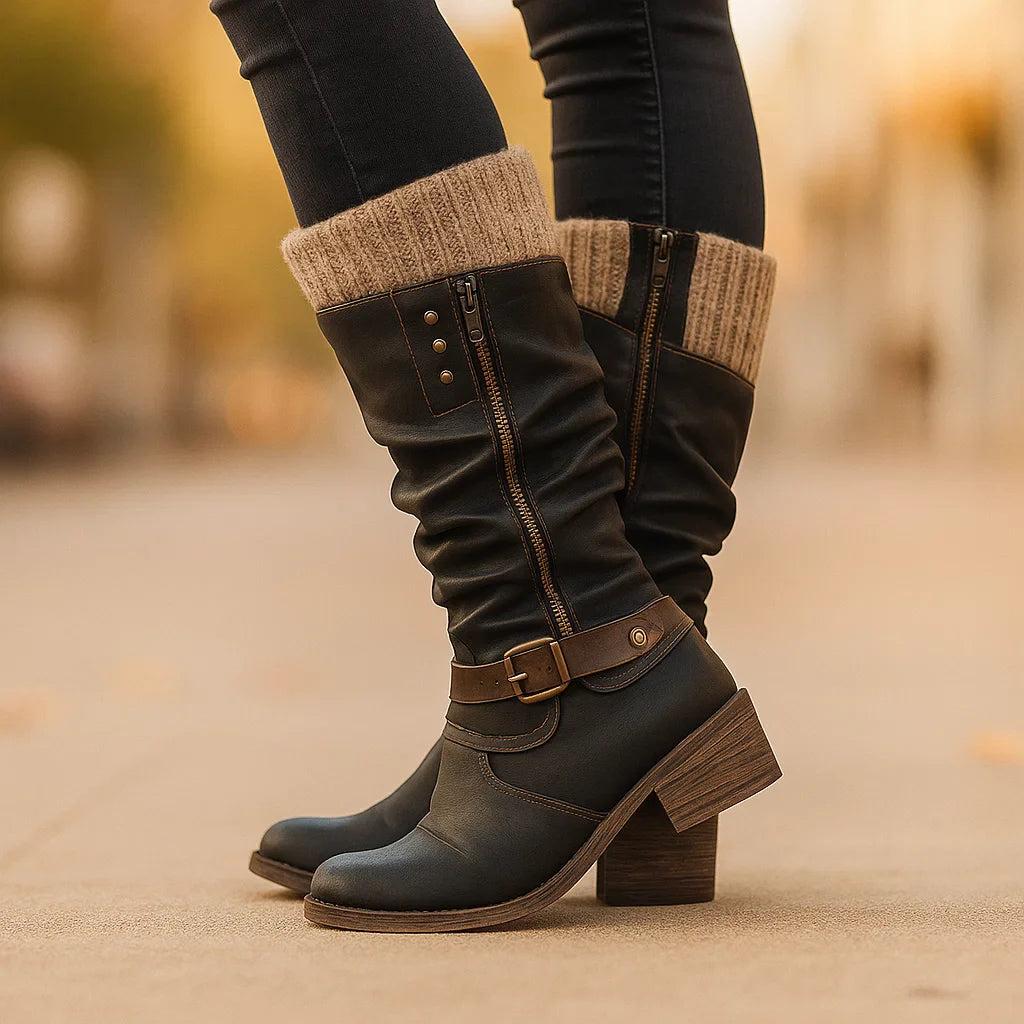 Aubrey Leather Boots