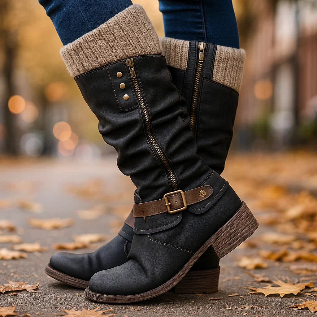 Aubrey Leather Boots