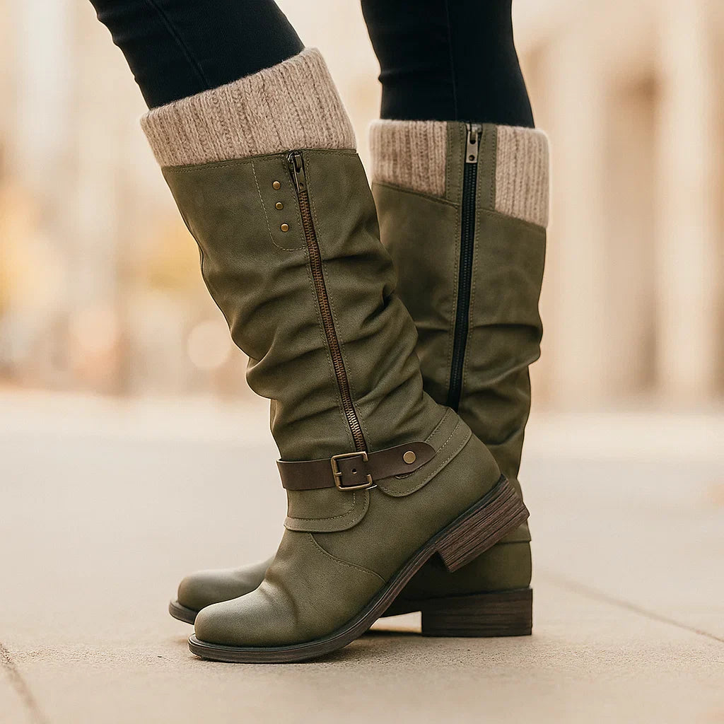 Aubrey Leather Boots