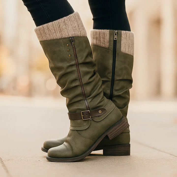 Aubrey Leather Boots